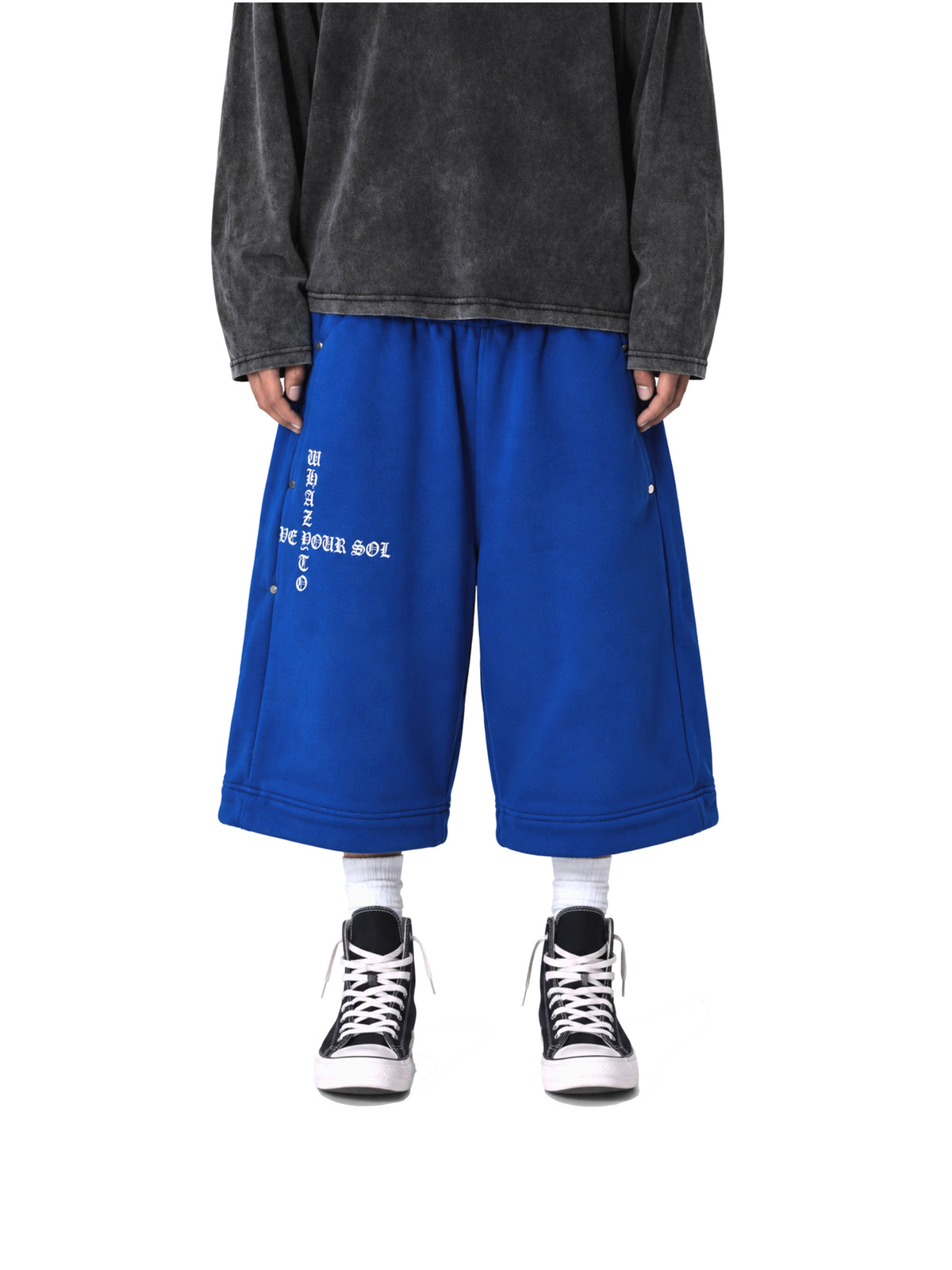MIDNIGHT CAPRI SHORTS