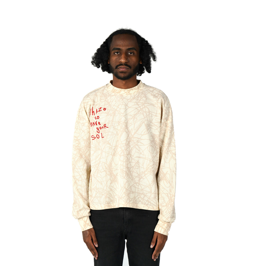 Cream Camo Thermal