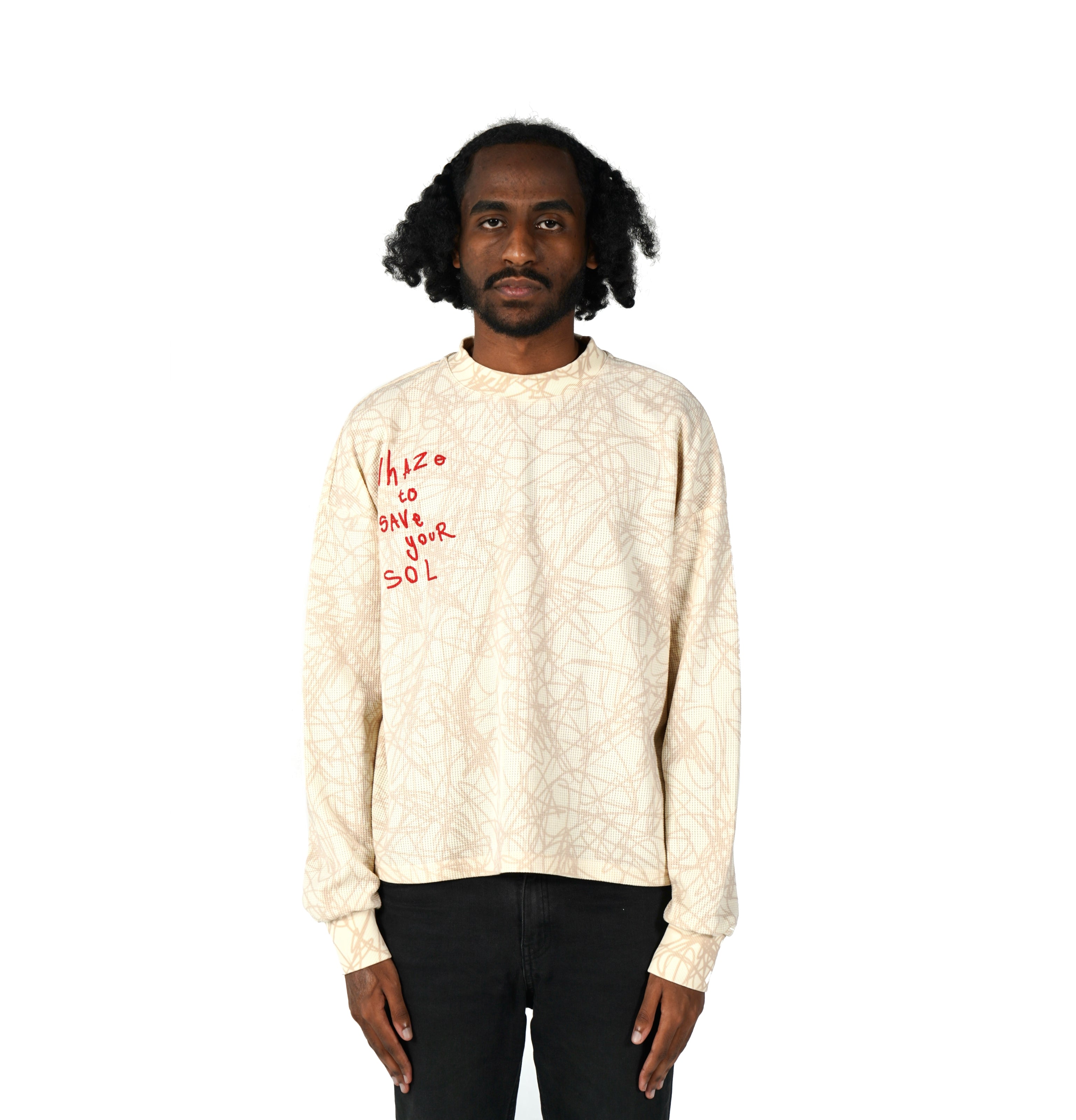 Cream Camo Thermal